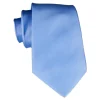 Coffret Cravates E.G. Cravates E.G. - Solid Satin Tie - Royal Blue - Avvenice^ Ties & Bow Ties