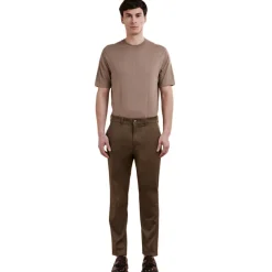 Cruna - Brera Trousers - 1501 - Green - Handmade in Italy - Luxury High Quality Collection - Avvenice^ Trousers
