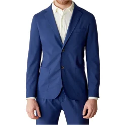 Cruna - Chelsea Fresh Wool Jacket - 560 - Navy - Handmade in Italy - Luxury High Quality Jacket - Avvenice^ Jackets