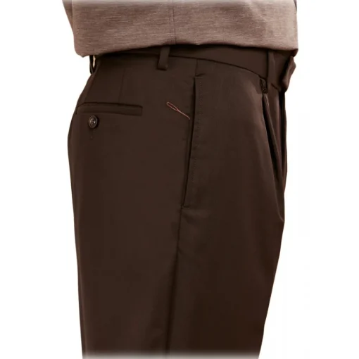 Cruna - Kensington Trousers - 1516 - White - Handmade in Italy - Luxury High Quality Collection - Avvenice^ Trousers