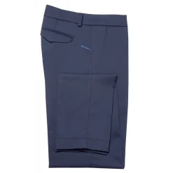 Cruna - Marais Trousers in Cotton - 510 - Blue - Handmade in Italy - Luxury High Quality Pants - Avvenice^ Trousers