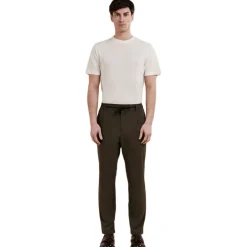 Cruna - Mitte Trousers - 0001 - Green - Handmade in Italy - Luxury High Quality Collection - Avvenice^ Trousers