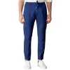 Cruna - Mitte Trousers in Fresh Wool - 560 - Navy - Handmade in Italy - Luxury High Quality Pants - Avvenice^ Trousers