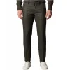 Cruna - New Town Trousers in Pied-de-Poule Wool - 482 - Forest Green - Handmade in Italy - Luxury High Quality Pants - Avvenice^ Trousers