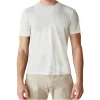 Cruna - Nizza T-Shirt - 573 - Off White - Handmade in Italy - Luxury High Quality T-Shirt - Avvenice
