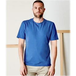 Cruna - Nizza T-Shirt - 573 - Royal Blue - Handmade in Italy - Luxury High Quality T-Shirt - Avvenice^ T-shirt
