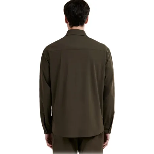 Cruna - Osaka Overshirt - 0001 - Green - Handmade in Italy - Luxury High Quality Collection - Avvenice^ Jackets