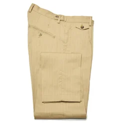 Cruna - Raval Trousers in Cotton - 536 - Terra - Handmade in Italy - Luxury High Quality Pants - Avvenice^ Trousers