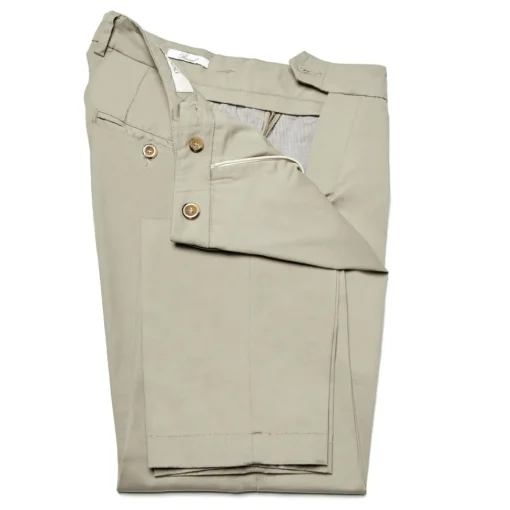 Cruna - Raval Trousers in Cotton - 520 - Beige - Handmade in Italy - Luxury High Quality Pants - Avvenice^ Trousers