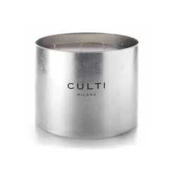 Culti Milano - Candle Alter Ego Silver 5700 g - Ebano - Room Fragrances - Fragrances - Luxury - Avvenice^ Environment