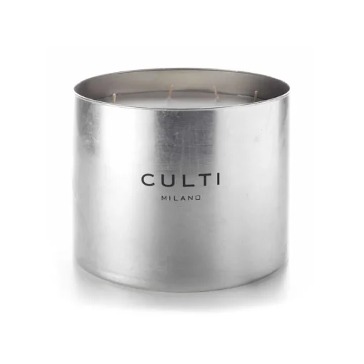 Culti Milano - Candle Alter Ego Silver 5700 g - Ebano - Room Fragrances - Fragrances - Luxury - Avvenice^ Environment
