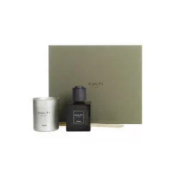 Culti Milano - Giftbox Decor Aramara Diffuser and Esperide Candle - Gift Box - Room Fragrances - Fragrances - Luxury - Avvenice^ Environment