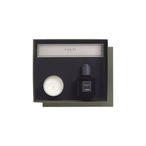 Culti Milano - Giftbox Decor Aramara Diffuser and Esperide Candle - Gift Box - Room Fragrances - Fragrances - Luxury - Avvenice^ Environment