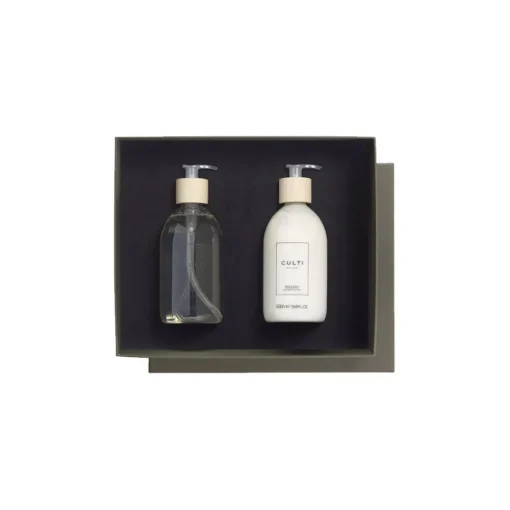Culti Milano - Giftbox Welcome Soap and Hand Cream Tessuto - Gift Box - Fragrances - Luxury - Avvenice^ Natural Cosmetics