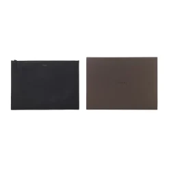 Culti Milano - Leather Pochette - Black - Large - Fashion - Room Fragrances - Fragrances - Luxury - Avvenice