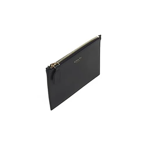 Culti Milano - Leather Pochette - Black - Small - Fashion - Room Fragrances - Fragrances - Luxury - Avvenice^ Other Accessories | Bags