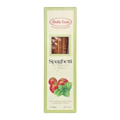 Dalla Costa Alimentare Dalla Costa - Tricolor Spaghetti with Spinach and Tomato - Italian Artisan Pasta - Avvenice