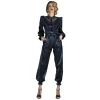 Danilo Forestieri - High-Waisted Silk Trousers - Haute Couture Made in Italy - Luxury Exclusive Collection - Avvenice^ Trousers | Dresses