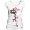Danilo Forestieri - Pin Up 01 T-Shirt + Cover Mask - Blonde - Haute Couture Made in Italy - Luxury Exclusive Collection - Avvenice^ T-shirt