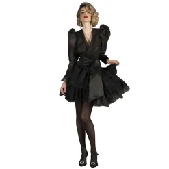 Danilo Forestieri - Tulle Skirt with Belt and Flounces - Haute Couture Made in Italy - Luxury Exclusive Collection - Avvenice^ Skirts | Tops
