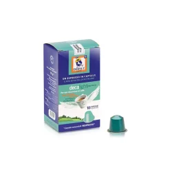 Dersut Caff\u00e8 Dersut Caffè - Capsules Decalight Nespresso Compatible - Coffee Capsules - 10 x 5,5 g - Avvenice