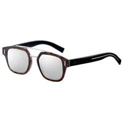 Dior - Sunglasses - Fraction1 - Silver Metal - Eyewear - Avvenice
