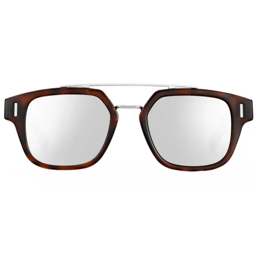 Dior - Sunglasses - Fraction1 - Silver Metal - Eyewear - Avvenice