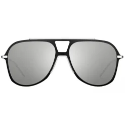 Dior - Sunglasses - 0224S - Black Silver - Eyewear - Avvenice