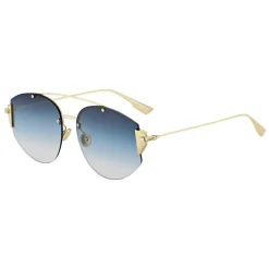 Dior - Sunglasses - Stronger - Gold Metal Blue - Eyewear - Avvenice