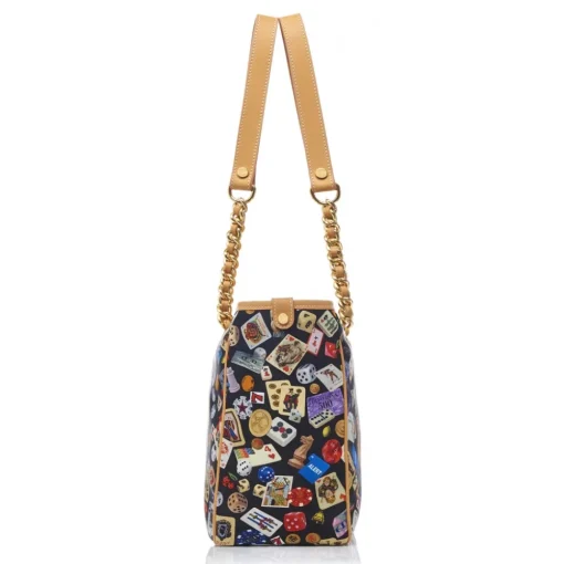Divo Diva - Antibes - Black - Leather Handbag - Made in Italy - Life is a Game Collection - Luxury High Quality - Avvenice^ Bags