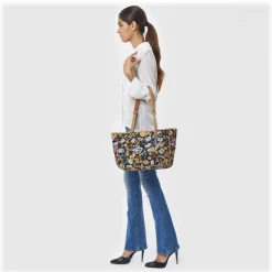 Divo Diva - Antibes - Black - Leather Handbag - Made in Italy - Life is a Game Collection - Luxury High Quality - Avvenice^ Bags