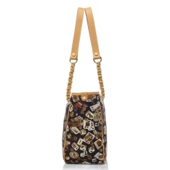 Divo Diva - Antibes - Brown - Leather Handbag - Made in Italy - Life is a Game Collection - Luxury High Quality - Avvenice