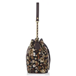 Divo Diva - Casablanca - Dark Brown - Leather Handbag - Made in Italy - Life is a Game Collection - Luxury High Quality - Avvenice^ Bags