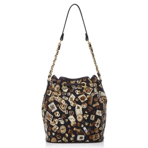 Divo Diva - Casablanca - Dark Brown - Leather Handbag - Made in Italy - Life is a Game Collection - Luxury High Quality - Avvenice^ Bags