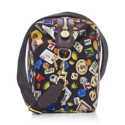 Divo Diva - Dublin - Dark Black - Leather Handbag - Made in Italy - Life is a Game Collection - Luxury High Quality - Avvenice^ Bags
