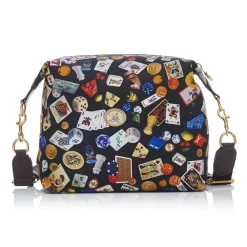 Divo Diva - Dublin - Dark Black - Leather Handbag - Made in Italy - Life is a Game Collection - Luxury High Quality - Avvenice^ Bags