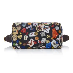 Divo Diva - Dublin - Dark Black - Leather Handbag - Made in Italy - Life is a Game Collection - Luxury High Quality - Avvenice^ Bags