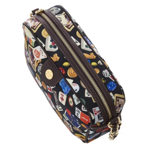 Divo Diva - Las Vegas - Dark Black - Leather Handbag - Made in Italy - Life is a Game Collection - Luxury High Quality - Avvenice^ Bags