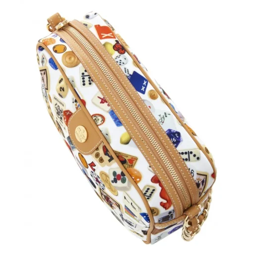 Divo Diva - Las Vegas - White - Leather Handbag - Made in Italy - Life is a Game Collection - Luxury High Quality - Avvenice^ Bags