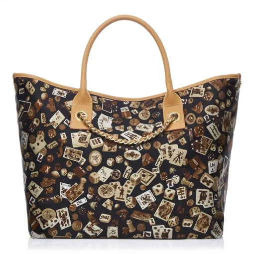 Divo Diva - Macao - Brown - Leather Handbag - Made in Italy - Life is a Game Collection - Luxury High Quality - Avvenice^ Bags