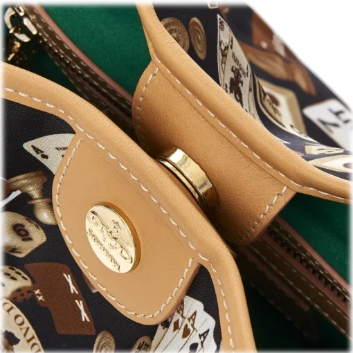 Divo Diva - Macao - Brown - Leather Handbag - Made in Italy - Life is a Game Collection - Luxury High Quality - Avvenice^ Bags