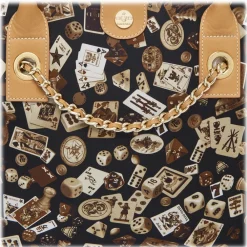 Divo Diva - Macao - Brown - Leather Handbag - Made in Italy - Life is a Game Collection - Luxury High Quality - Avvenice^ Bags