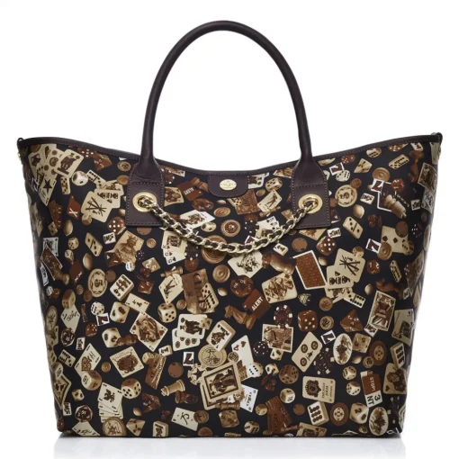 Divo Diva - Macao - Dark Brown - Leather Handbag - Made in Italy - Life is a Game Collection - Luxury High Quality - Avvenice^ Bags