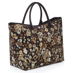 Divo Diva - Macao - Dark Brown - Leather Handbag - Made in Italy - Life is a Game Collection - Luxury High Quality - Avvenice^ Bags