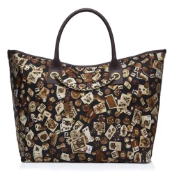 Divo Diva - Macao - Dark Brown - Leather Handbag - Made in Italy - Life is a Game Collection - Luxury High Quality - Avvenice^ Bags