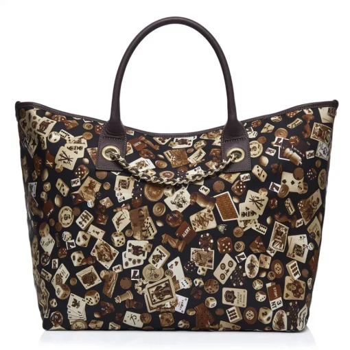 Divo Diva - Macao - Dark Brown - Leather Handbag - Made in Italy - Life is a Game Collection - Luxury High Quality - Avvenice^ Bags