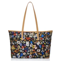 Divo Diva - Marbella - Black - Leather Handbag - Made in Italy - Life is a Game Collection - Luxury High Quality - Avvenice^ Bags