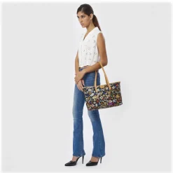 Divo Diva - Marbella - Black - Leather Handbag - Made in Italy - Life is a Game Collection - Luxury High Quality - Avvenice^ Bags