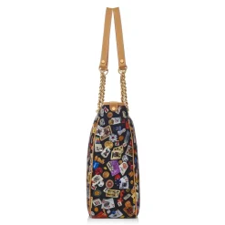 Divo Diva - Miami - Black - Leather Handbag - Made in Italy - Life is a Game Collection - Luxury High Quality - Avvenice