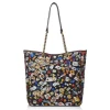 Divo Diva - Miami - Dark Black - Leather Handbag - Made in Italy - Life is a Game Collection - Luxury High Quality - Avvenice^ Bags